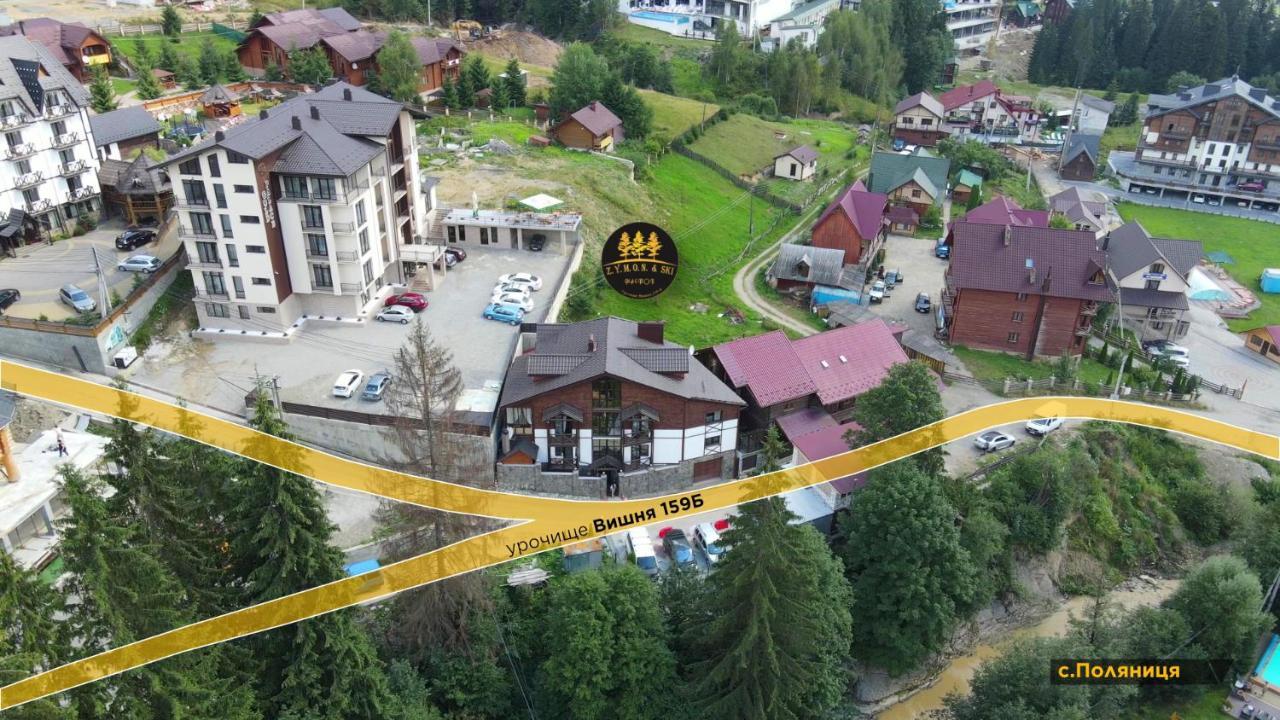 Маєток "Zymon & Ski" Bukovel Esterno foto